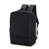 Mochila de Nylon com 4 compartimentos 1354 | Com divisórias internas para acessórios, a mochila possui bolso lateral, suporte externo USB e alça para engate em malas de viagem.