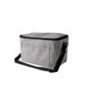 Bolsa Térmica com Bolso Frontal 15024 | Bolsa Térmica de Nylon 9 Litros com bolso frontal e alça ajustável.